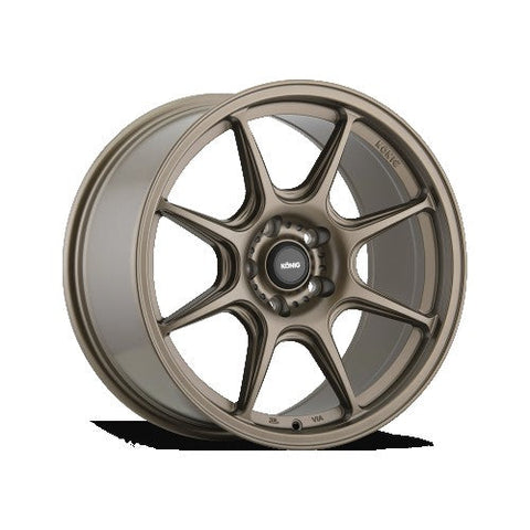 KONIG LOCKOUT MATTE BRONZE WHEELS | 18X8.5 | 5X114.3 | OFFSET: 35MM | CB: 73.1MM