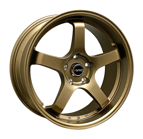 RAC R21 MATTE BRONZE WHEELS | 18X8.5 | 5X114.3 | OFFSET: 35MM | CB: 73.1MM