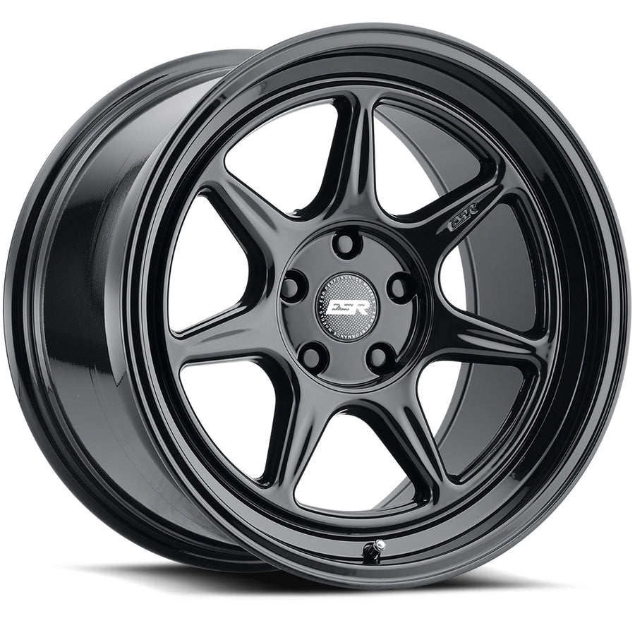 ESR CR7 GLOSS BLACK WHEELS | 18X9.5 | 5X114.3 | OFFSET: 22MM | CB: 72.6MM