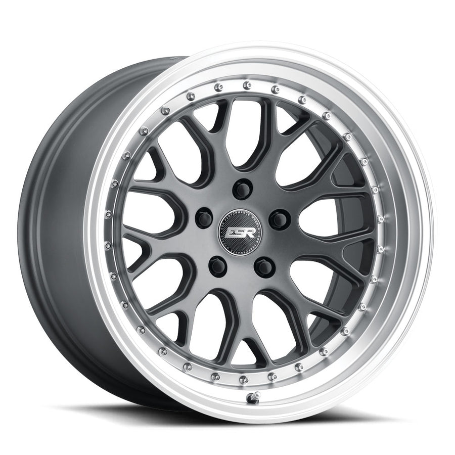 ESR CS1 MATTE GRAPHITE WITH MACHINED LIP WHEELS | 18X9.5 | 5X114.3 | OFFSET: 35MM | CB: 72.6MM