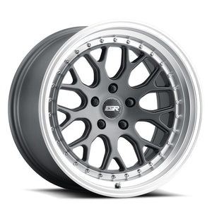 ESR CS11 GRAPHITE WITH MACHINED LIP WHEELS | 19X10.5 | 5X114.3 | OFFSET: 15MM | CB: 72.6MM