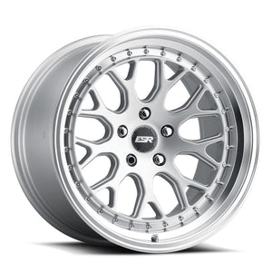 ESR CS1 HYPER SILVER WITH MACHINED LIP WHEELS | 19X8.5 | 5X114.3 | OFFSET: 30MM | CB: 72.6MM