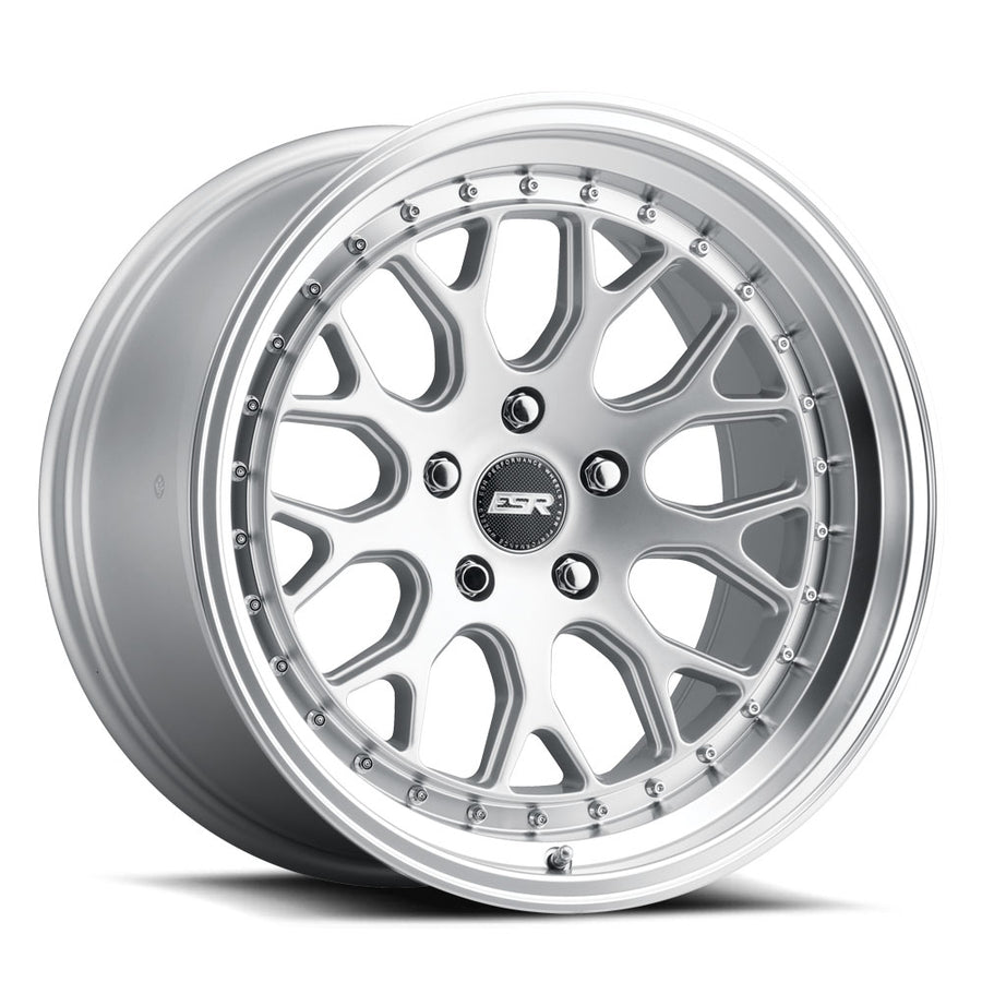 ESR CS1 HYPER SILVER WITH MACHINED LIP WHEELS | 19X10.5 | 5X114.3 | OFFSET: 22MM | CB: 72.6MM