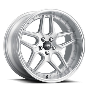 ESR CS15 HYPER SILVER WITH MACHINED LIP WHEELS | 19X9.5 | 5X114.3 | OFFSET: 22MM | CB: 72.6MM