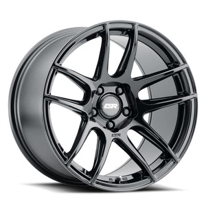 ESR CS8 GLOSS BLACK WHEELS | 19X9.5 | 5X105 | OFFSET: 35MM | CB: 72.6MM (CUSTOM DRILL)