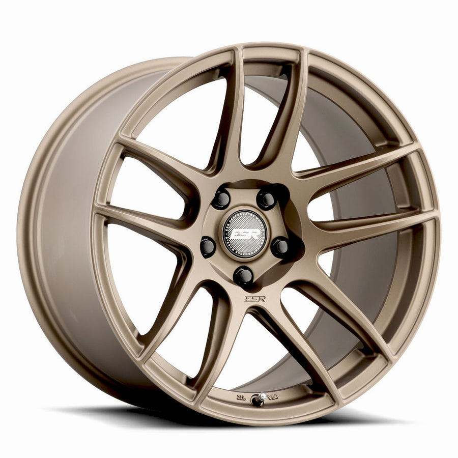 ESR CS8 MATTE BRONZE WHEELS | 18X9.5 | 5X100 | OFFSET: 35MM | CB: 72.6MM