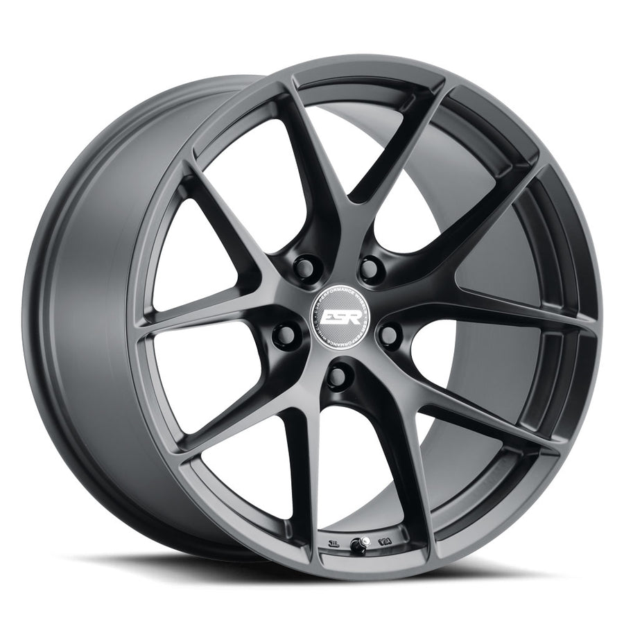 ESR RF2 MATTE BLACK WHEELS | 18X9.5 | 5X120 | OFFSET: 22MM | CB: 72.6MM