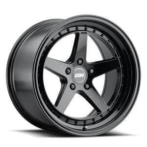 ESR CS5 GLOSS BLACK WHEELS | 18X8.5 | 5X114.3 | OFFSET: 30MM | CB: 72.6MM