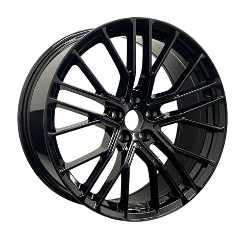 RAC REPLICA A29 GLOSS BLACK WHEELS | 20X9 | 5X112 | OFFSET: 30MM | CB: 66.5MM