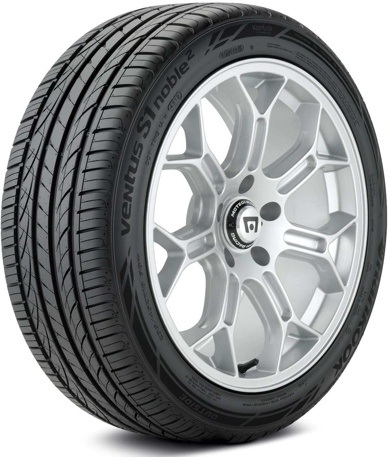 225/55R17 97H HANKOOK VENTUS S1 NOBLE2 H452 ALL-SEASON TIRES (M+S)