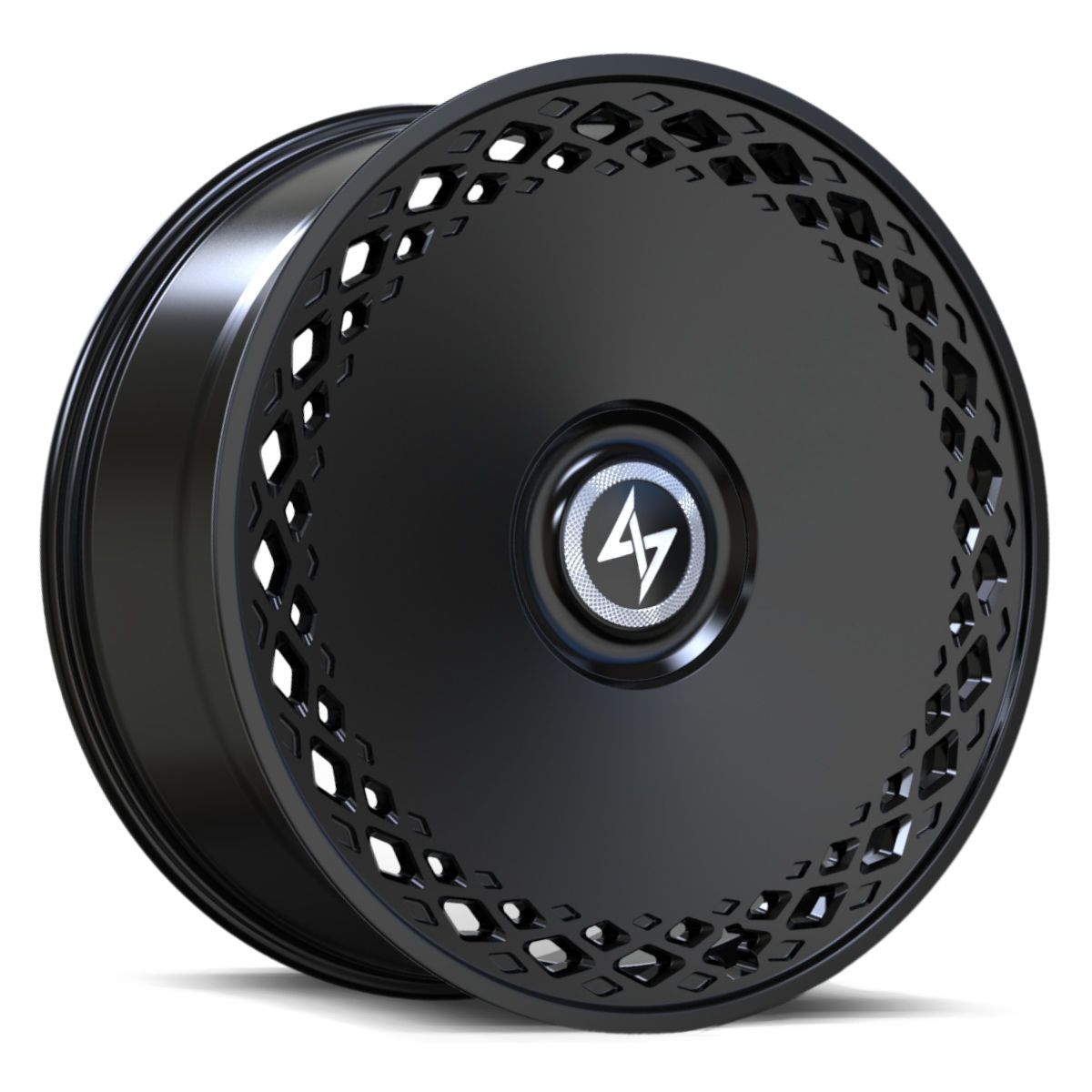 SENTALI CORAL REEF SATIN BLACK WHEELS | 22X10.5 | 5X112/5X115 | OFFSET: 25MM | CB: 71.6MM