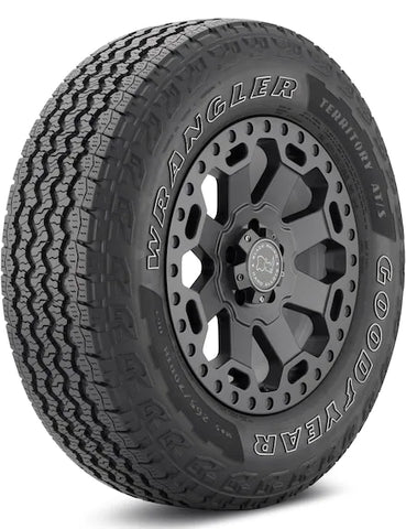 255/70R17 112T GOODYEAR WRANGLER TERRITORY AT/S ALL-SEASON TIRES (M+S)