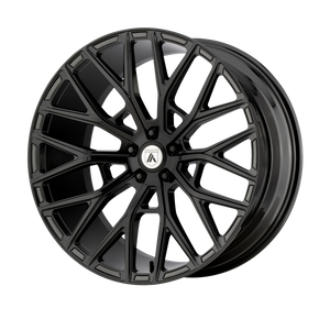 ASANTI BLACK ABL-21 LEO GLOSS BLACK WHEELS | 20X8.5 | 5X114.3 | OFFSET: 38MM | CB: 72.56MM