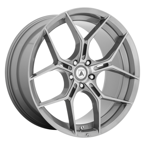 ASANTI ABL-37 MONARCH TITANIUM BRUSHED WHEELS | 20X9 | 5X114.3 | OFFSET: 38MM | CB: 72.56MM