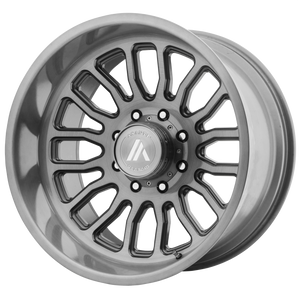 ASANTI OFF ROAD AB815 WORKHORSE TITANIUM-BRUSHED WHEELS | 20X12 | 5X127 | OFFSET: -40MM | CB: 71.5MM