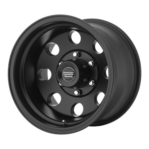 AMERICAN RACING AR172 BAJA SATIN BLACK WHEELS | 15X8 | 5X127 | OFFSET: -19MM | CB: 83.06MM