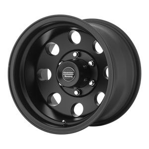 AMERICAN RACING AR172 BAJA SATIN BLACK WHEELS | 15X8 | 5X120.65 | OFFSET: -19MM | CB: 83.06MM