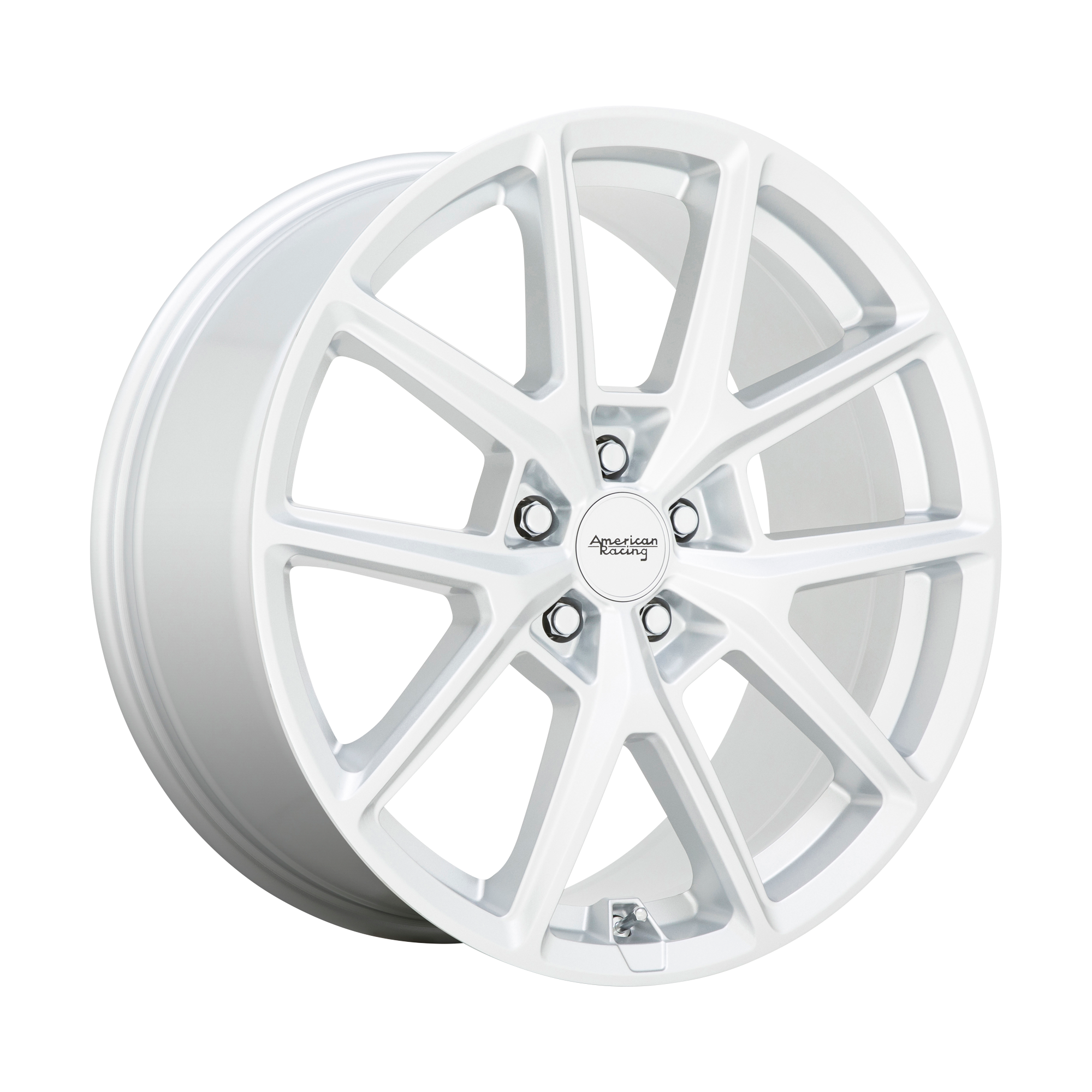 AMERICAN RACING AR943 HYPER SILVER WHEELS | 17X8 | 5X115 | OFFSET: 35MM | CB: 72.56MM