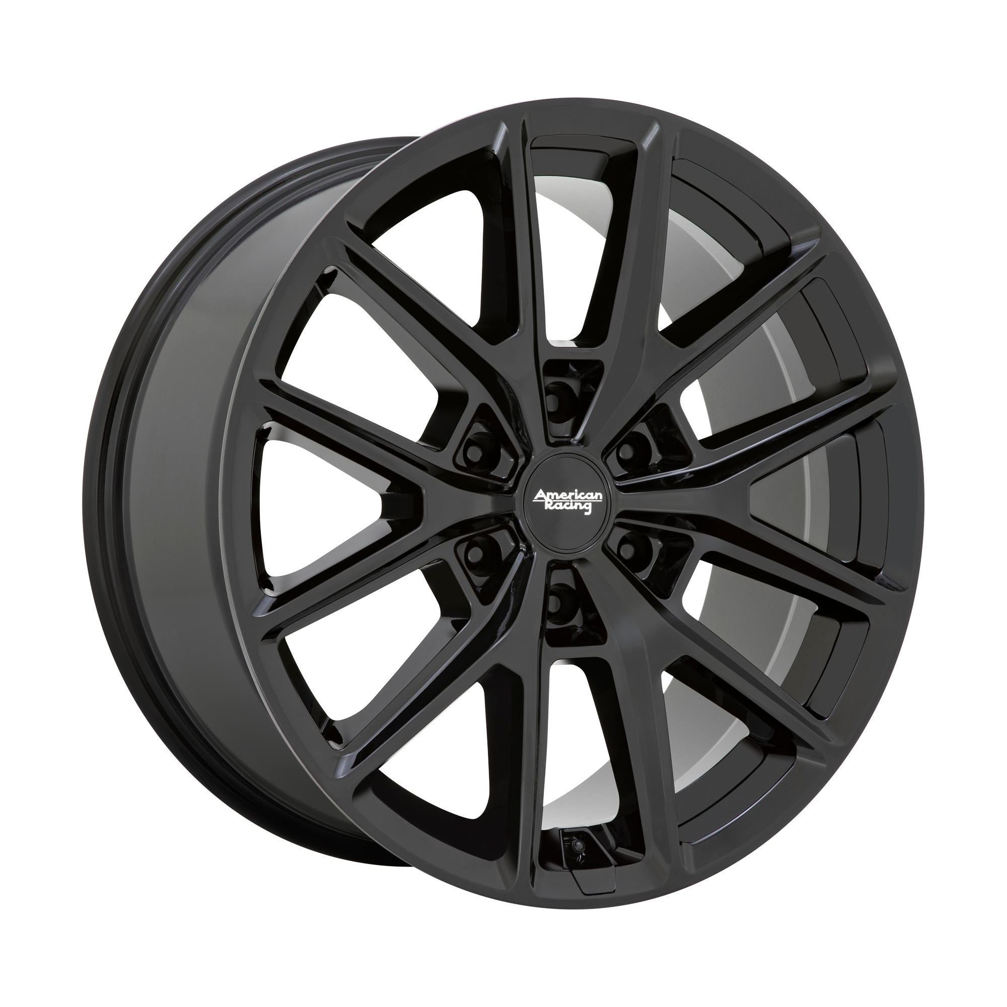 AMERICAN RACING AR945 GLOSS BLACK WHEELS | 17X8 | 6X120 | OFFSET: 20MM | CB: 66.9MM