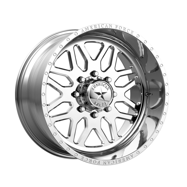 AMERICAN FORCE AFW TRAX SS BLACK WHEELS | 24X14 | 6X139.7 | OFFSET: -73MM | CB: 78.1MM
