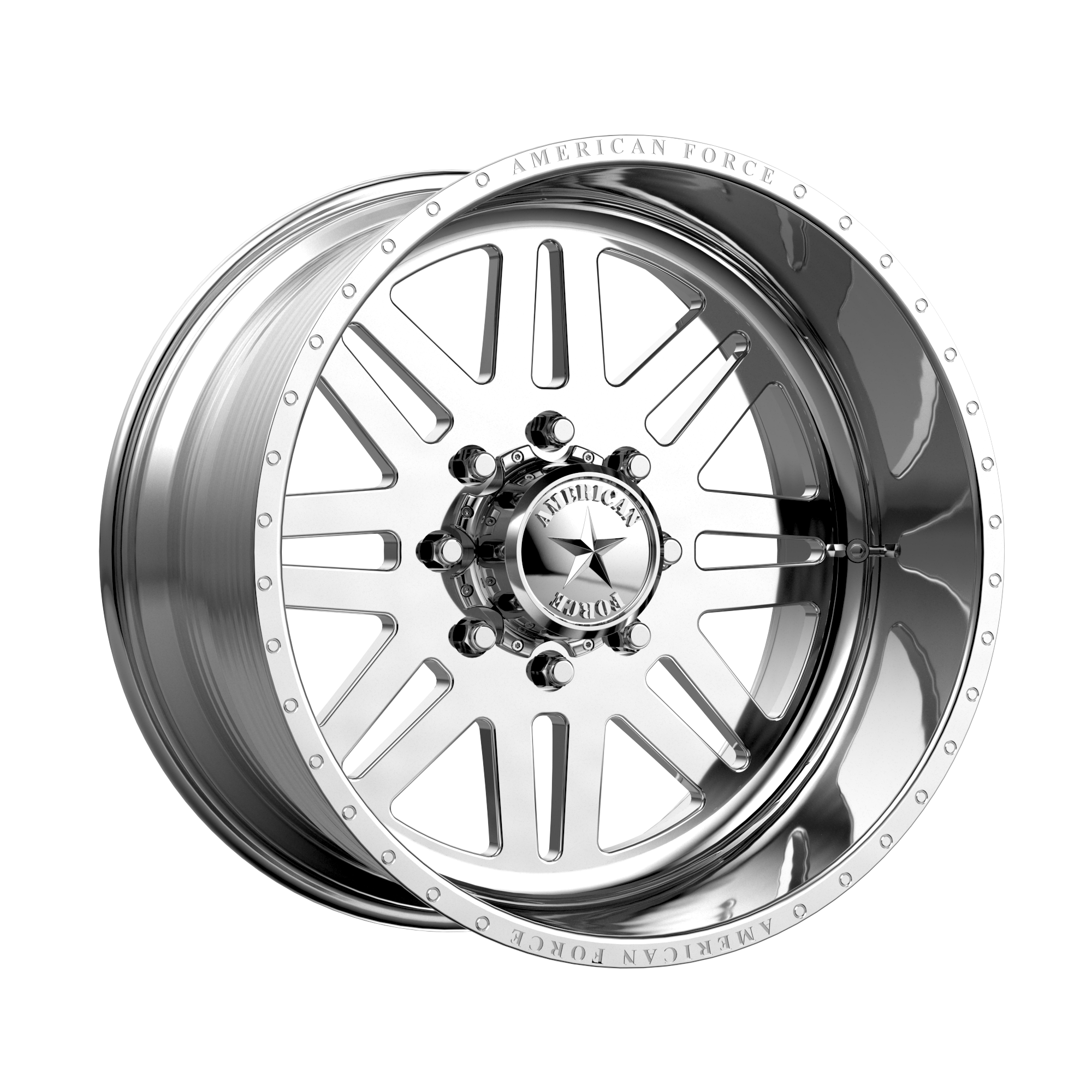 AMERICAN FORCE AFW 09 LIBERTY SS POLISHED WHEELS | 20X10 | 6X139.7 | OFFSET: -25MM | CB: 78.1MM