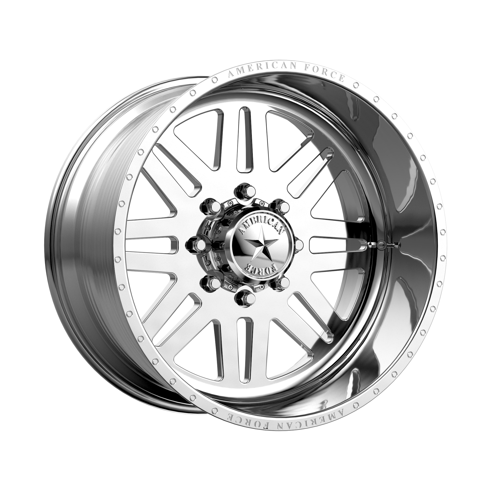 AMERICAN FORCE AFW 09 LIBERTY SS POLISHED WHEELS | 26X12 | 6X135 | OFFSET: -40MM | CB: 87.1MM