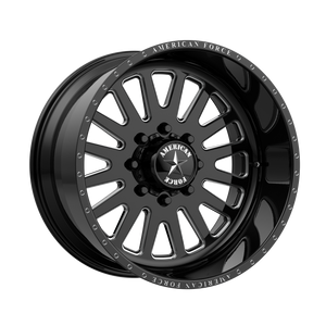 AMERICAN FORCE AFW F20 ATOM SS GLOSS BLACK MACHINED WHEELS | 22X12 | 8X170 | OFFSET: -40MM | CB: 125.1MM