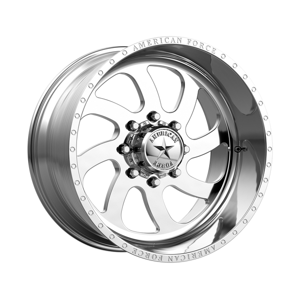 AMERICAN FORCE AFW 76 BLADE SS POLISHED WHEELS | 20X10 | 8X165.1 | OFFSET: -25MM | CB: 122.4MM