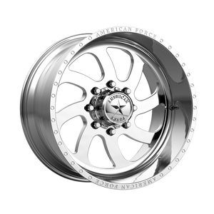 AMERICAN FORCE AFW 76 BLADE SS POLISHED WHEELS | 20X10 | 8X170 | OFFSET: -25MM | CB: 125.1MM