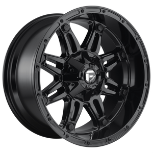 FUEL 1PC D625 HOSTAGE GLOSS BLACK WHEELS | 20X9 | 5X114.3/5X127 | OFFSET: -12MM | CB: 78.1MM