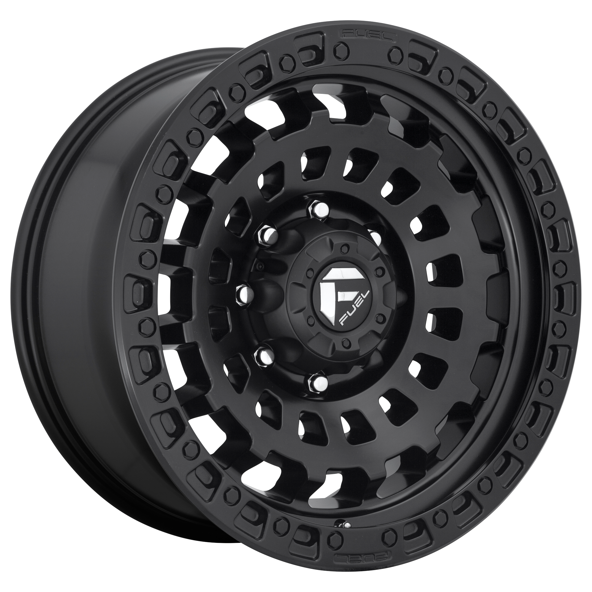 FUEL 1PC D633 ZEPHYR MATTE BLACK WHEELS | 17X9 | 5X150 | OFFSET: 1MM | CB: 110.1MM