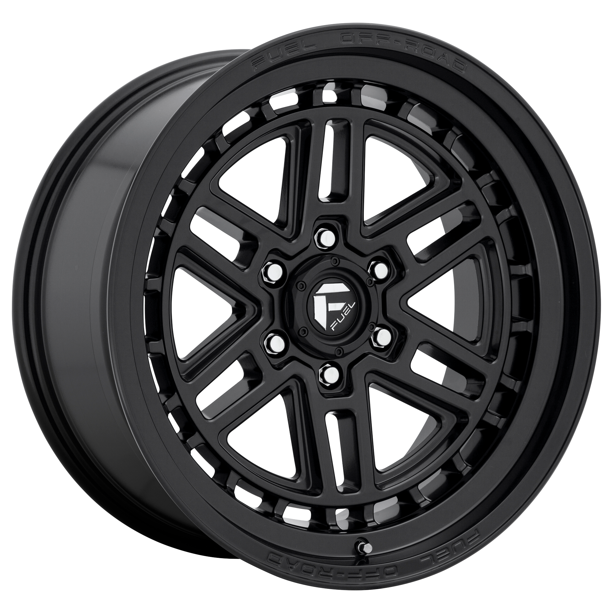 FUEL 1PC D667 NITRO MATTE BLACK WHEELS | 17X9 | 6X139.7 | OFFSET: 1MM | CB: 106.1MM