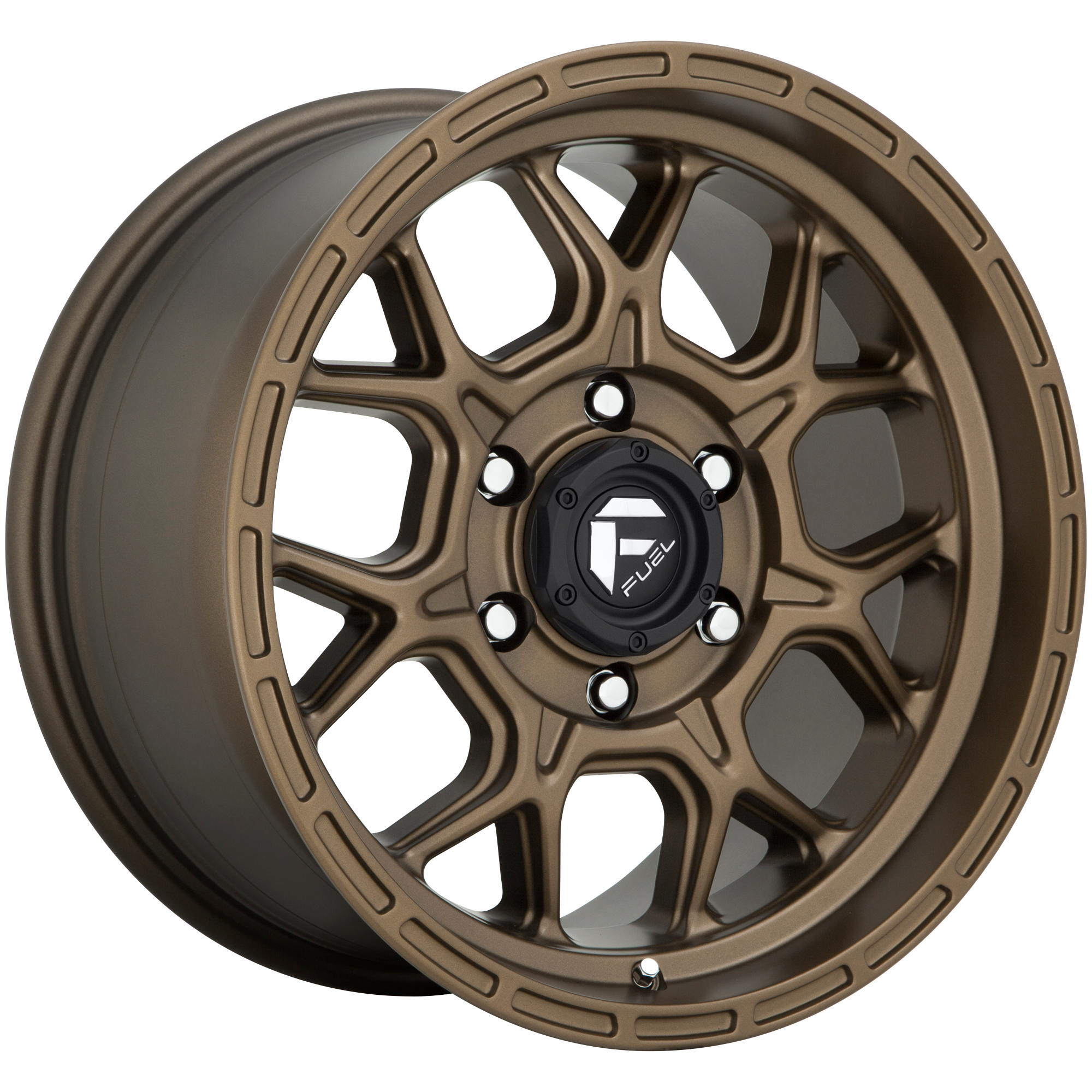 FUEL 1PC D671 TECH MATTE BRONZE WHEELS | 18X9 | 5X127 | OFFSET: -12MM | CB: 71.5MM