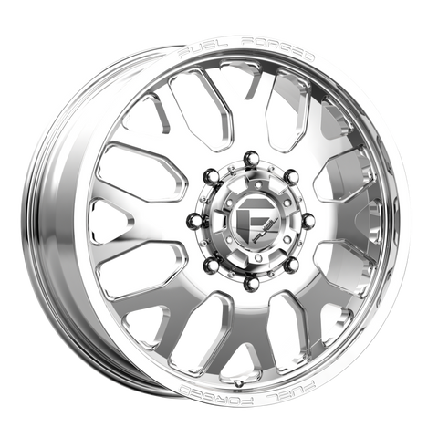 FUEL MONO DE19 FF19D POLISHED WHEELS | 24X12 | 8X180 | OFFSET: -50MM | CB: 124.2MM