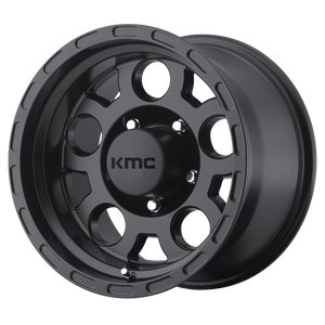 KMC KM522 ENDURO MATTE BLACK WHEELS | 15X7 | 6X139.7 | OFFSET: -6MM | CB: 108MM