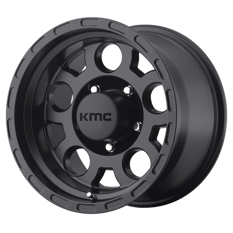 KMC KM522 ENDURO MATTE BLACK WHEELS | 15X7 | 6X139.7 | OFFSET: -6MM | CB: 108MM