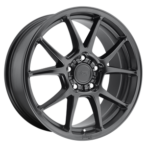 NICHE 1PC M174 MESSINA MATTE BLACK WHEELS | 17X8 | 5X120 | OFFSET: 40MM | CB: 72.56MM