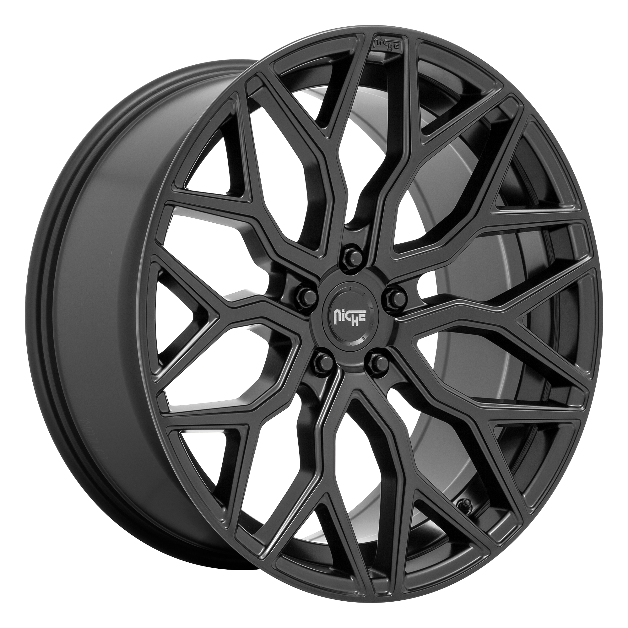 NICHE 1PC M261 MAZZANTI MATTE BLACK WHEELS | 19X9.5 | 5X112 | OFFSET: 38MM | CB: 66.56MM