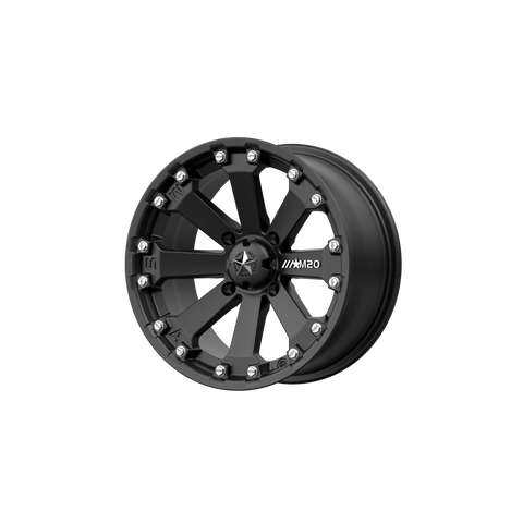 MSA OFFROAD WHEELS M20 KORE SATIN BLACK WHEELS | 14X7 | 4X115 | OFFSET: 0MM | CB: 86MM