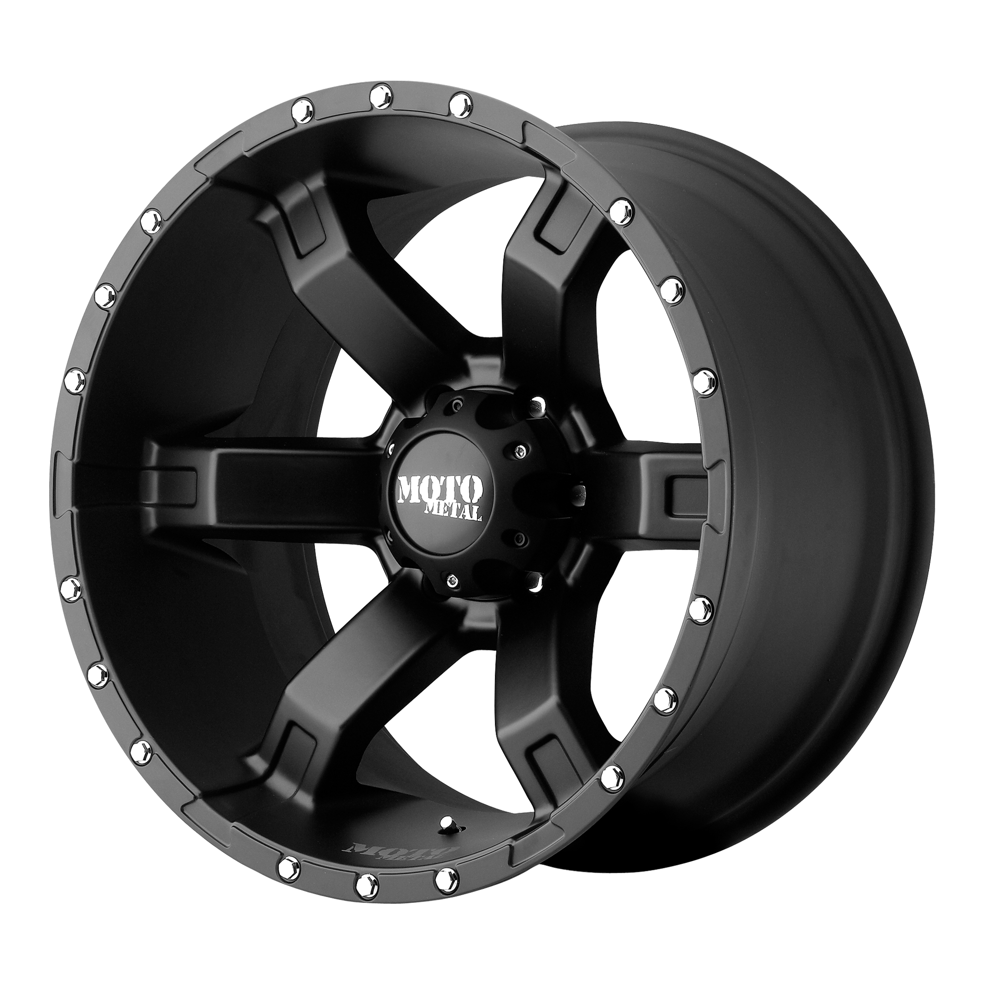MOTO METAL MO967 SATIN BLACK WITH CLEARCOAT WHEELS | 22X10 | 6X135 | OFFSET: -24MM | CB: 87.1MM