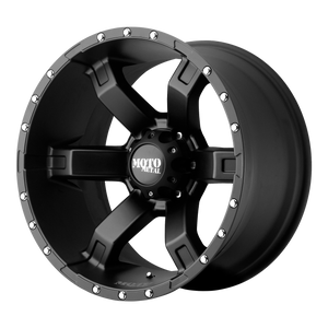 MOTO METAL MO967 SATIN BLACK WITH CLEARCOAT WHEELS | 22X10 | 6X135 | OFFSET: -24MM | CB: 87.1MM