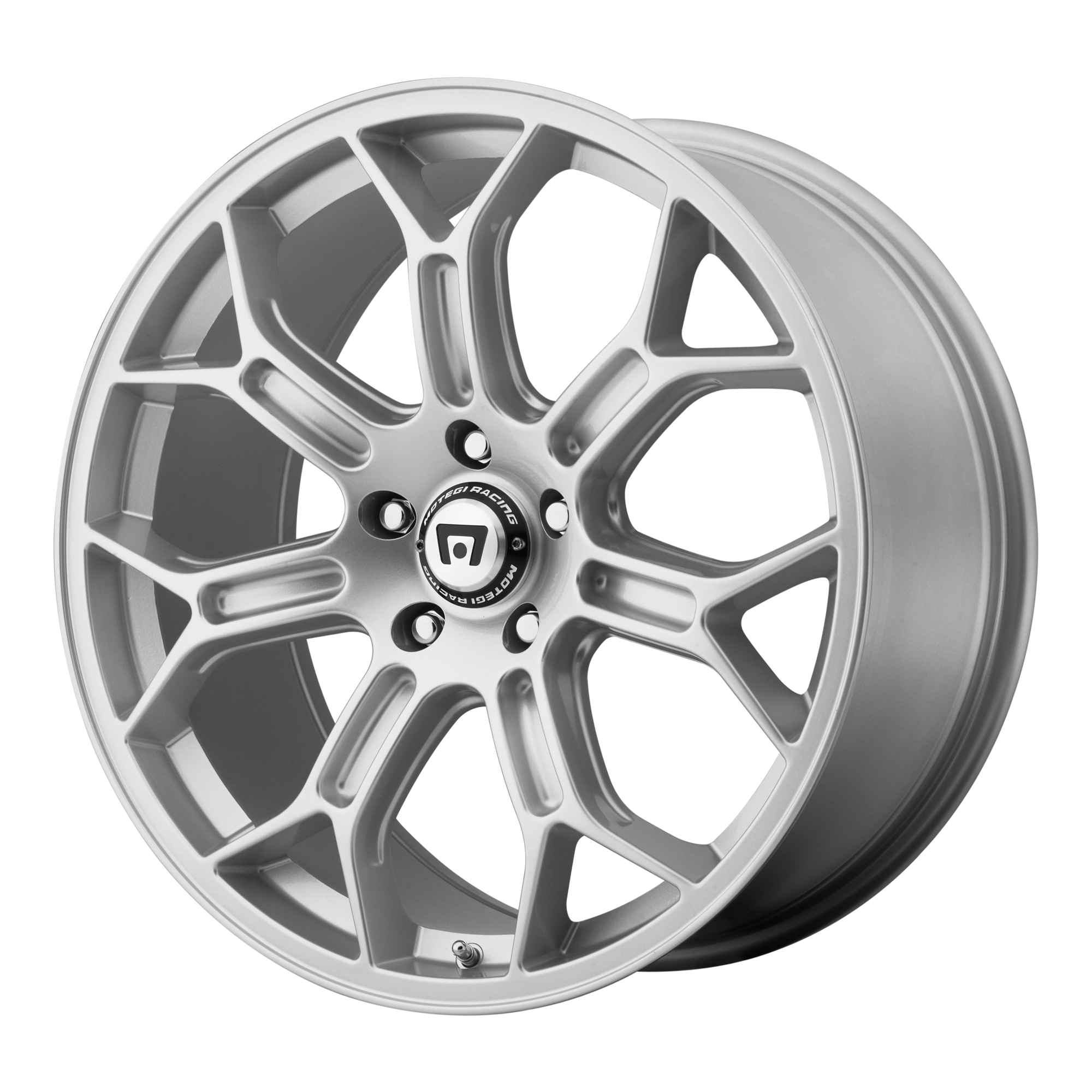 MOTEGI MR120 TECHNO MESH S RACE SILVER WHEELS | 19X10 | 5X120.65 | OFFSET: 79MM | CB: 72.56MM