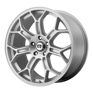 MOTEGI MR120 TECHNO MESH S RACE SILVER WHEELS | 19X10 | 5X120.65 | OFFSET: 79MM | CB: 72.56MM