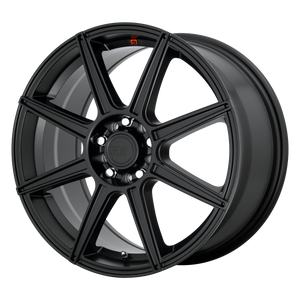 MOTEGI MR142 CS8 SATIN BLACK WHEELS | 15X6.5 | 5X100/5X114.3 | OFFSET: 40MM | CB: 72.56MM