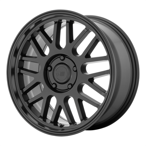 MOTEGI MR144 M9 SATIN BLACK WHEELS | 16X7 | 5X114.3 | OFFSET: 40MM | CB: 72.56MM