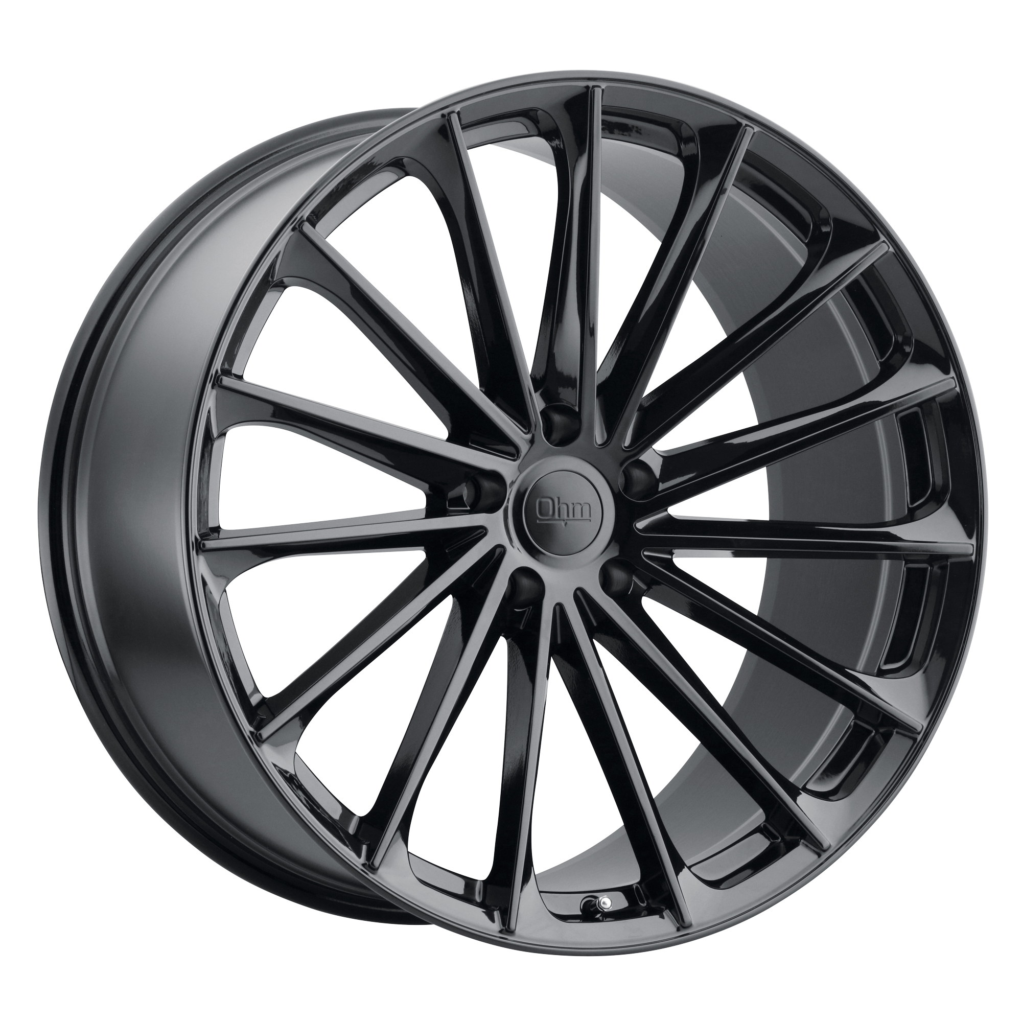 OHM PROTON GLOSS BLACK WHEELS | 20X10 | 5X114.3 | OFFSET: 40MM | CB: 71.5MM