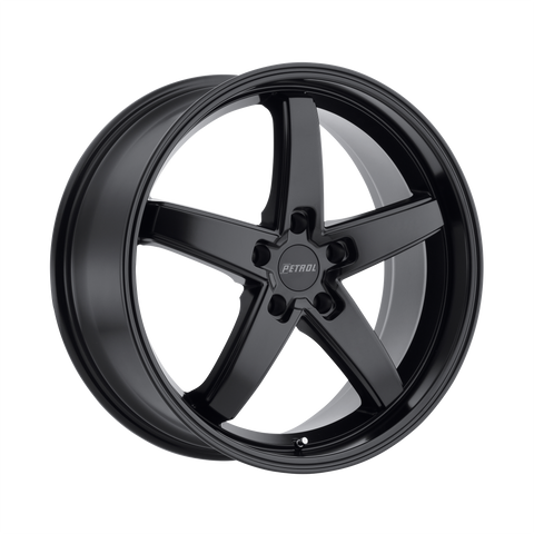 PETROL P1B MATTE BLACK WHEELS | 17X8 | 5X112 | OFFSET: 40MM | CB: 72.1MM