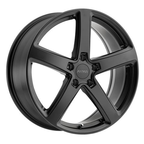 PETROL P2A MATTE BLACK WHEELS | 17X8 | 5X110 | OFFSET: 40MM | CB: 72.1MM