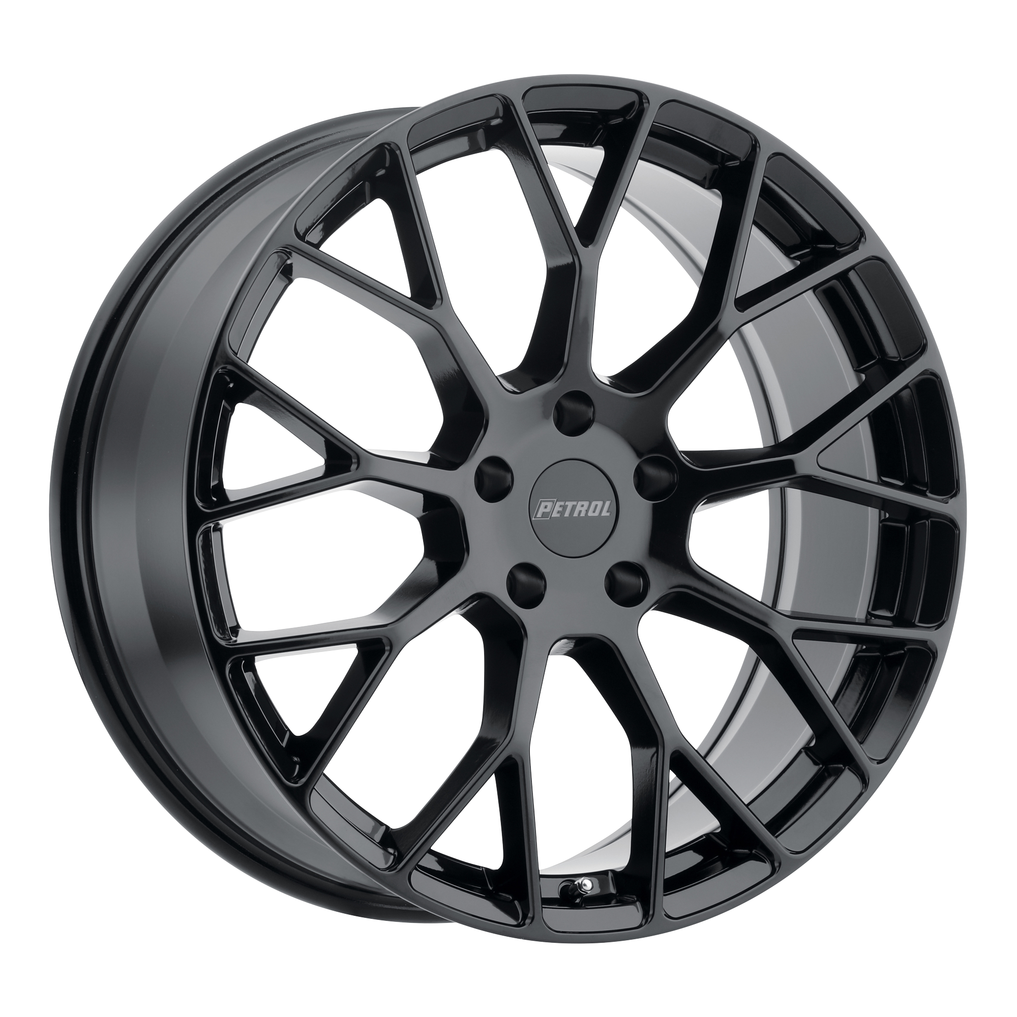 PETROL P2B GLOSS BLACK WHEELS | 16X7 | 5X114.3 | OFFSET: 40MM | CB: 72.1MM