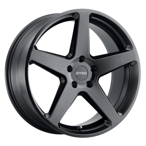 PETROL P2C SEMI GLOSS BLACK WHEELS | 17X8 | 5X105 | OFFSET: 40MM | CB: 72.1MM